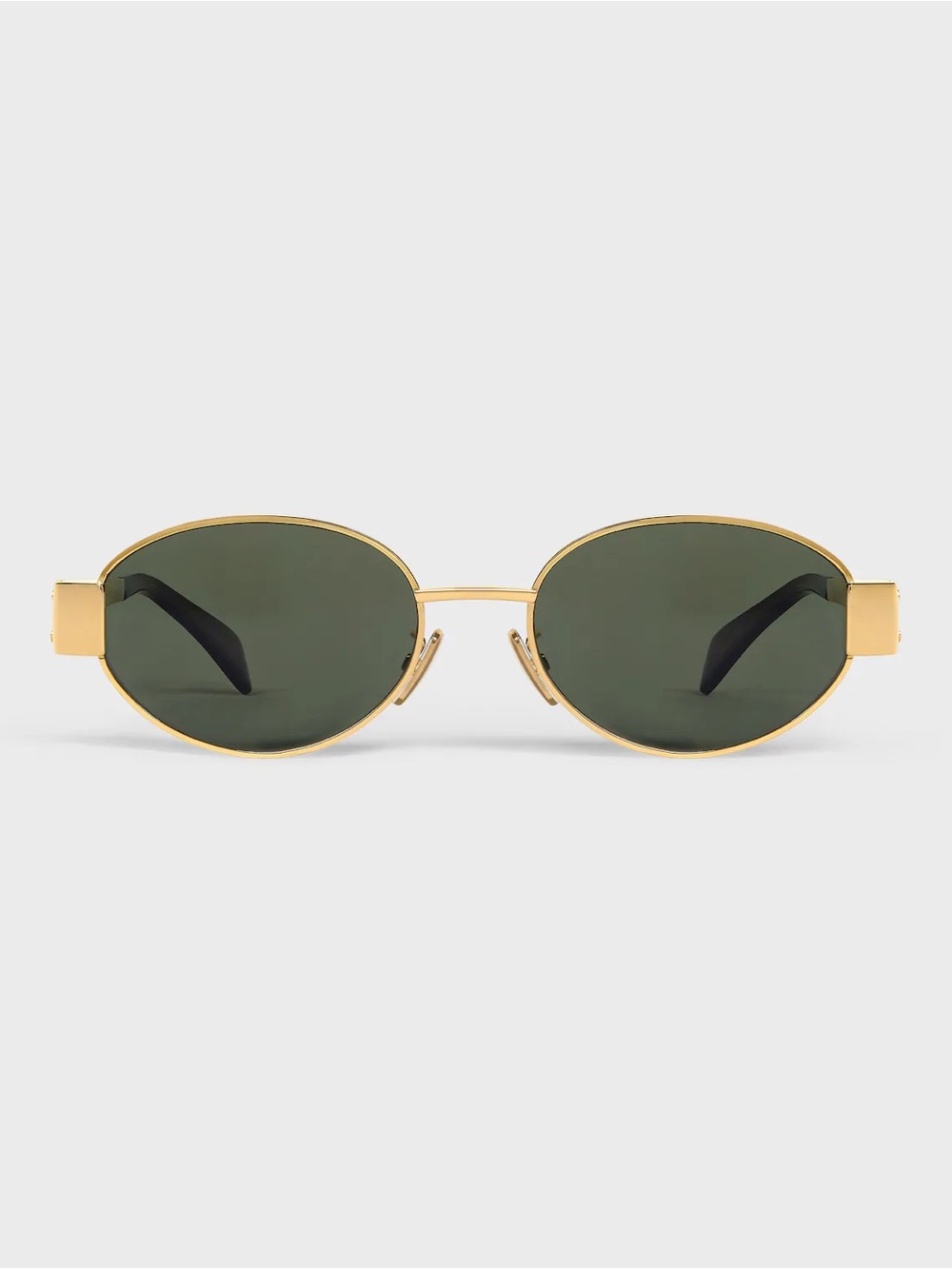 CELINE TRIOMPHE METAL 01 SUNGLASSES IN GOLD